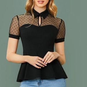 Peplum top